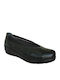 Leather Women's Anatomic Ballerina Shoes Black