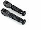 Gilles Picior de picior Μοτοσυκλέτας în Culoare Black RGK-660-UF16-SET-B
