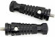 Gilles Picior de picior Μοτοσυκλέτας în Culoare Black UF-25-KIT.b