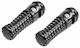 Gilles Picior de picior Μοτοσυκλέτας în Culoare Black UF-28-KIT-B