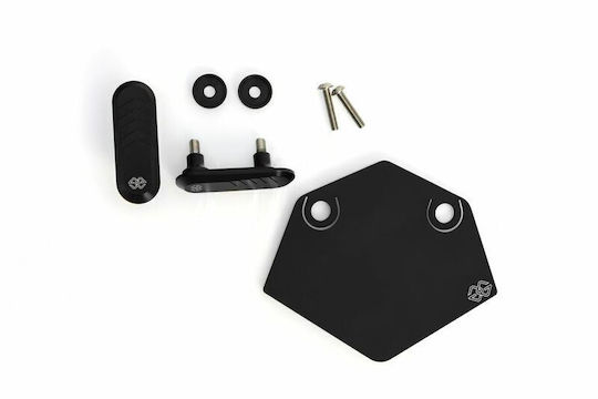 Gilles Motorcycle Frame Protectors Black