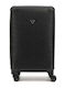 Guess Wilder Large Hard Suitcase Black with 4 Wheels Height 77cm