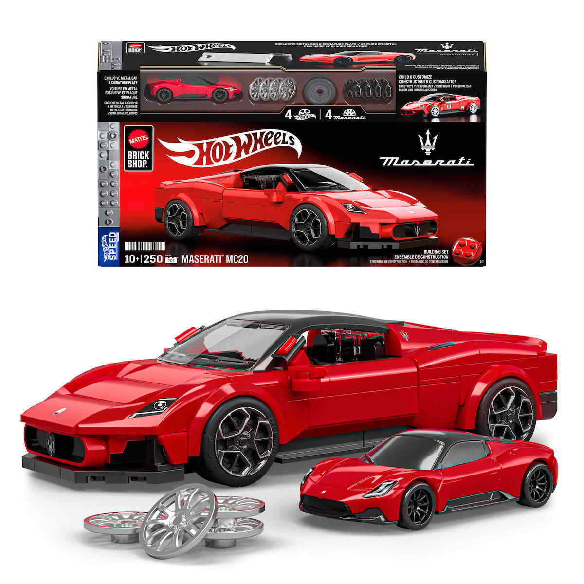 未開封 CARS MATTEL TO PROTECT AND SERVE Set masinute metalice Mattel, Nick Shift si Barry Depedal
