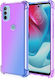 Gradient Dropproof Case Motorola Moto G31 G41 Purple Blue
