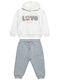 Kinder Sweatpants Set - Jogginganzug Ecru 2Stück