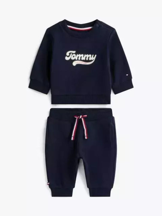 Tommy Hilfiger Παιδικό Σετ Φόρμας Μπλε 2τμχ