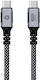 Conceptronic USB 3.2 Kabel USB-C männlich - USB-C 100W PD Schwarz 1,2m ETTA07B12