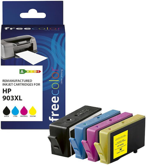 Freecolor Compatible Inkjet Printer Ink Package HP 903XL Multiple (Color) 1pcs