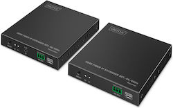 Hdmi Extender Digitus Set Fiber Ip 4k/60hz Black Hdmi Extender Digitus Set Fiber Ip 4k/60hz Black