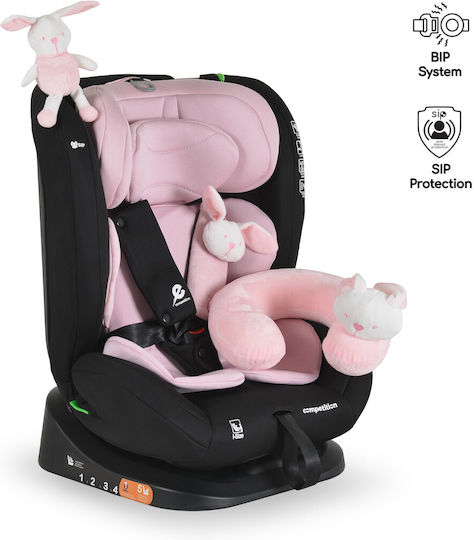Moni Competition Baby Car Seat i-Size Baby Pink 0-36 kg
