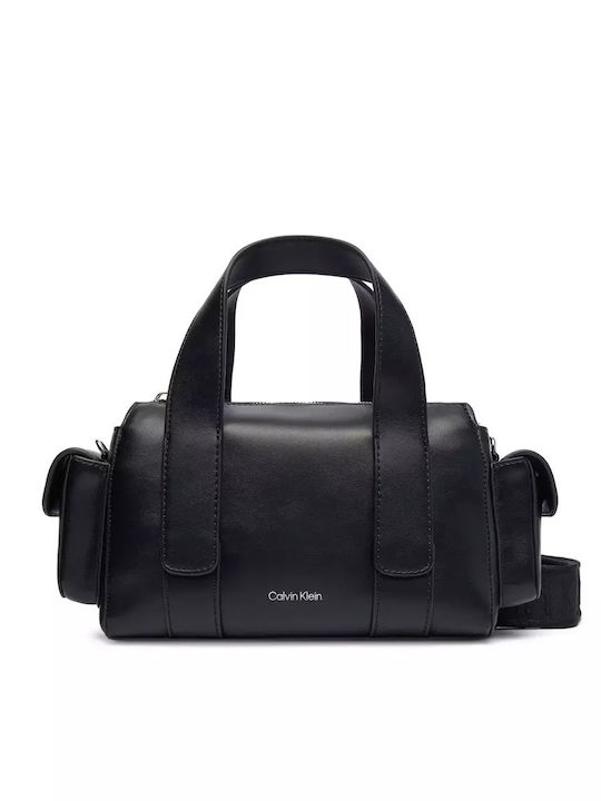 Calvin Klein Дамска Чанта През Тяло Черна
