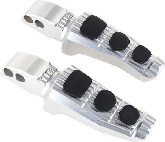 Gilles Footrest Picior de picior Μοτοσυκλέτας în Culoare Silver RGK-940-UF20-SET-S
