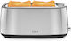 Izzy Toaster 4 Slots 1400W Inox
