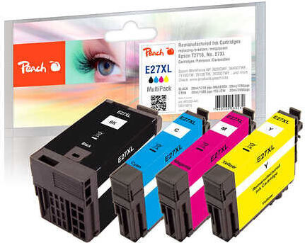 Peach Πακέτο Συμβατών Μελανιών Εκτυπωτή InkJet Epson T2715 1100 Σελίδων 31.2ml Πολλαπλό (Color) 1τμχ