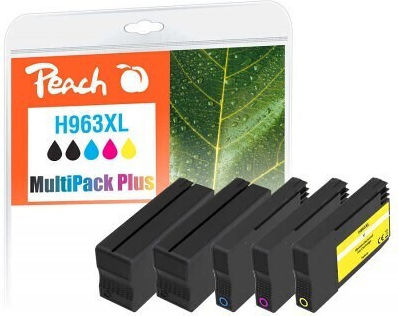 Peach Compatible Inkjet Printer Ink Package HP 963XL 58ml Black 1pcs