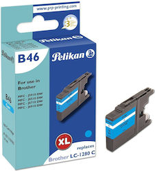 Pelikan Compatible Inkjet Ink for Brother LC1280XL Cyan