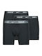 Herren Boxershorts Schwarz 3Packung