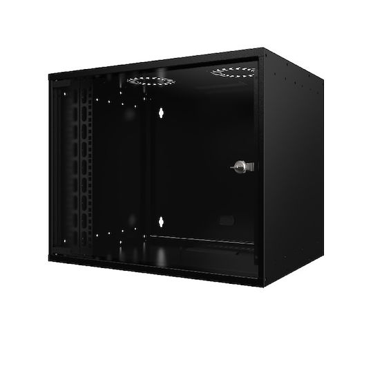 EFB Επιτοίχια Καμπίνα Rack 9U Μαύρο B7091