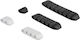 Cable Clips Delock Cable Holder Trapezoidal Self-adhesive Combo Set 10
