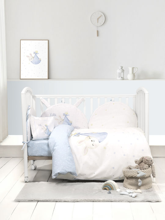 Nima Cotton Baby Quilt Little 100x140cm Multico...