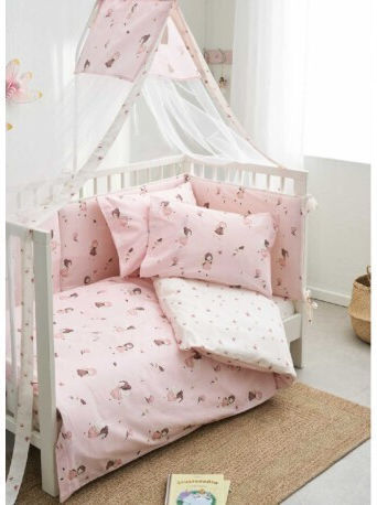 Vesta Home Подредба Детска Покривка За Завивка с Калъфка Fairy Fairy 120x160см
