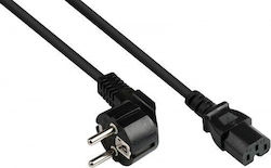 Захранващ Кабел Goodconnections Protective Contact Plug Ъглов Към C15 Черен 3 М Захранващ Кабел Goodconnections Protective Contact Plug Ъглов Към C15 Черен 3 М