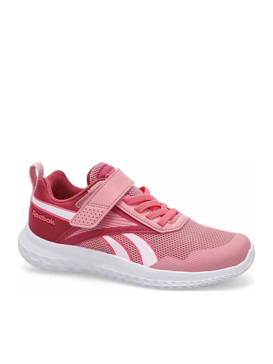Rush Runner Rush Runner 5 Kids Sports Shoes Running with Hoop & Loop Closure Pink