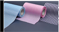 Ribbon Striped Vertical 15cm Pink
