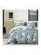 Beauty Home Set Duvet Cover Super King 220x240cm Turquoise 12282PMYD 3 Pieces