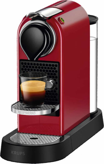 Krups Citiz Pod Coffee Machine Nespresso Pressure 19bar Brown
