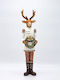 Eurolamp Reindeer Polyresin Wreath 41.5cm Eurolamp