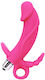 Chisa Novelties Triple Target Dublu Vibrator Fuchsia