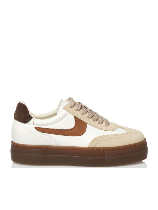 Sante Γυναικεία Sneakers Λευκά