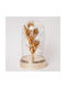 Eurolamp Dekorative Lampe Blume Weiß