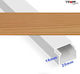Kabelkanal mit Aufkleber 25x16mm Speedfix Nachb...