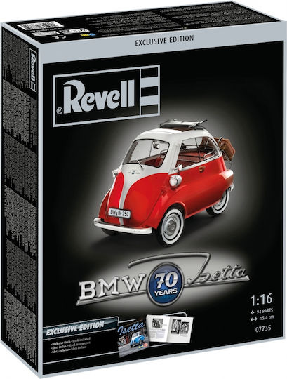 Сглобяем Модел Revell BMW Isetta 250 Автомобил Ексклузивно 70-годишно Издание 94 Части