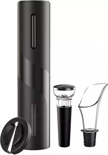 Set Complet Deschizător Electric de Vin Pompă de Vid și Pâlnie