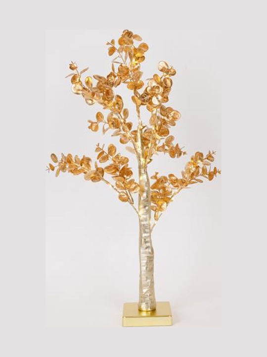 Beleuchtet Weihnachtsdekoration Baum 60cm Batterie Gold