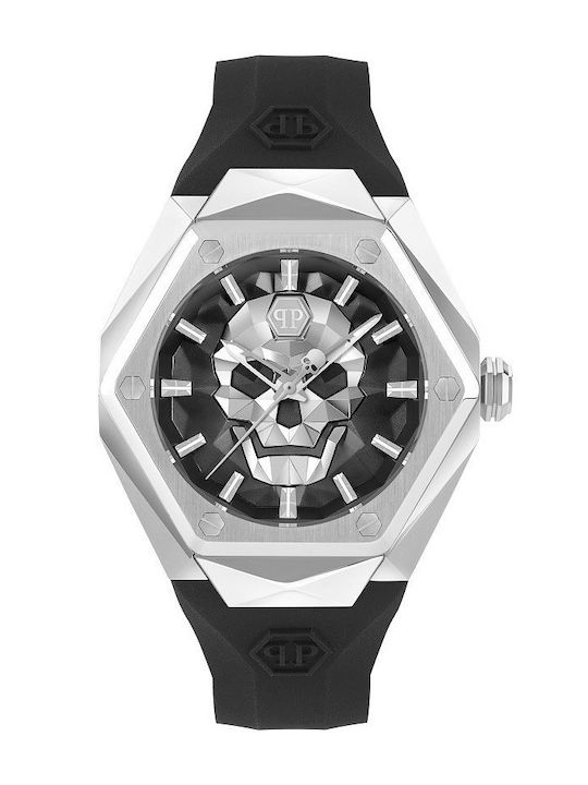 Philipp Plein Skull Ανδρικό Ρολόι Μπαταρίας με ...