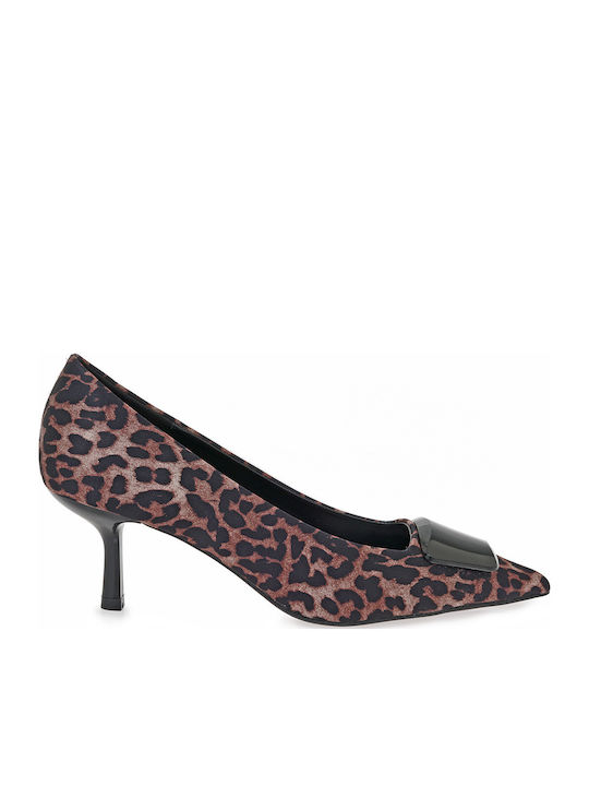 Pumps mit mittelhohem Absatz Animal Print