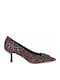 Pumps mit mittelhohem Absatz Animal Print