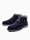Leather Blue Men's Boots Anatomical