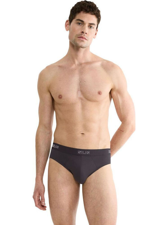 Men's Slips Anthracite 2Pack