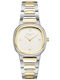 Rosefield Women's Watch 30mm Battery with Stainless Steel Bracelet Silver/Gold
