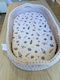 Grandes Suenos Baby Sheet Crib Cotton White 70x140cm