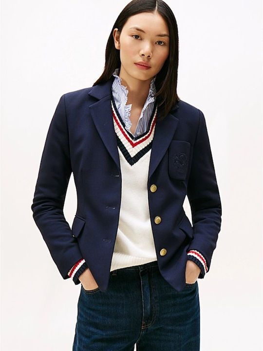 Tommy Hilfiger Γυναικείο Σακάκι Dark Navy