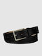 Men's Belt Leather Black
