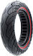 Solid Wheel 10×2,5-6 Red 36mm Nedong