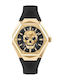 Philipp Plein Lady Women's Watch with Black Rubber Strap