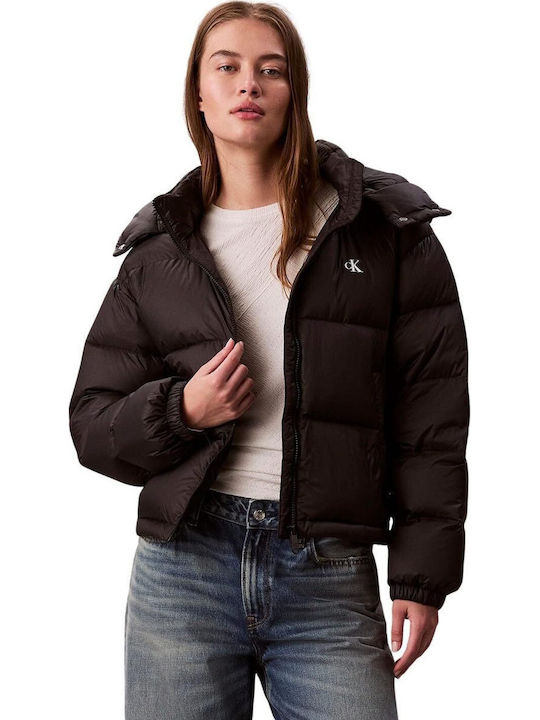 Calvin Klein Kurz Damen Puffer Jacke für Winter...